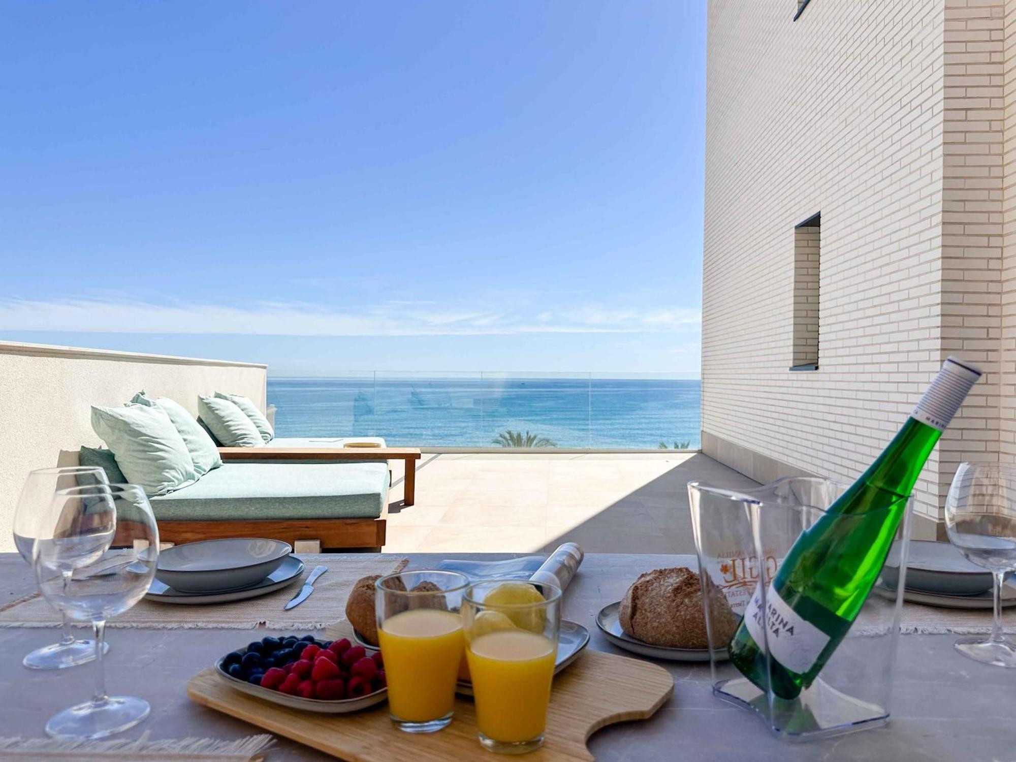 Lantia. Amaneceres De Ensueno Y Piscina Con Vistas El Campello Exterior foto